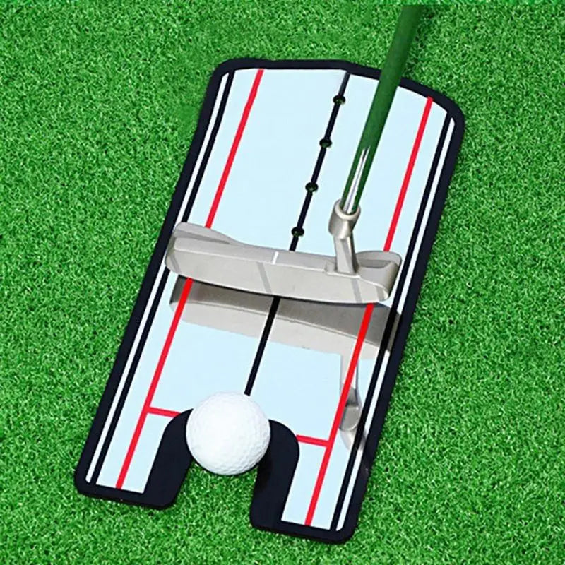 Golf Putting Practice Mirror Putting - Mirror Alignment Training Aid