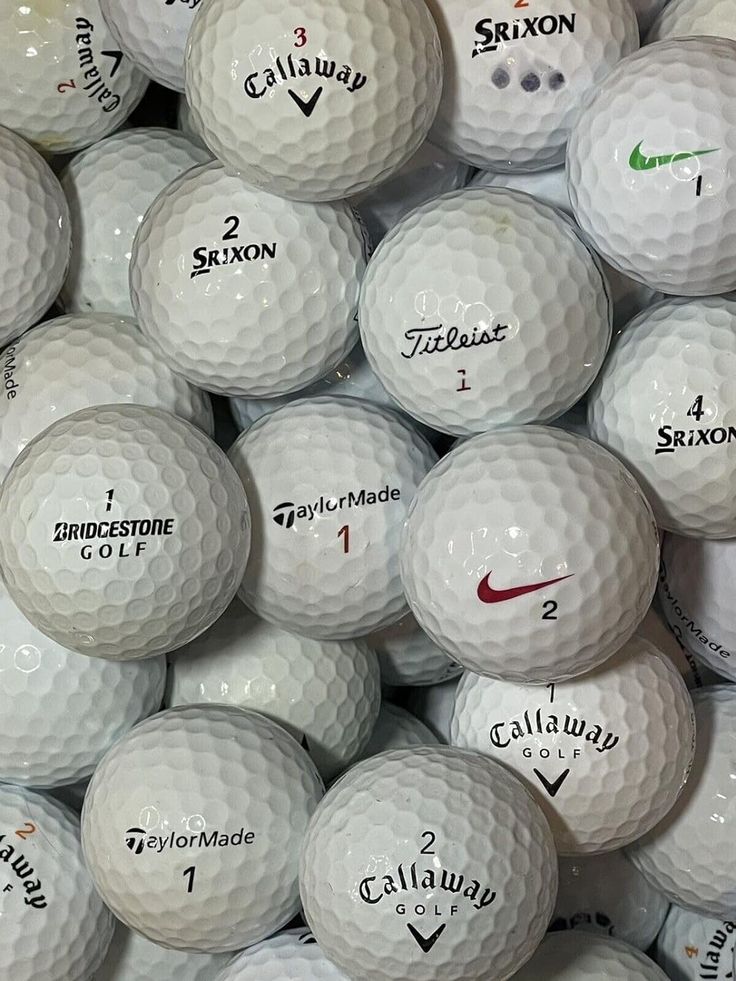 Pre-Used Golf Balls - 6 for $10
