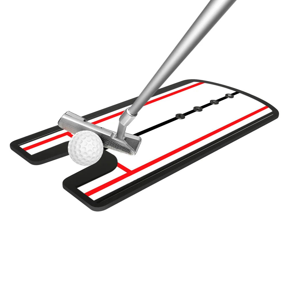 Golf Putting Practice Mirror Putting - Mirror Alignment Training Aid