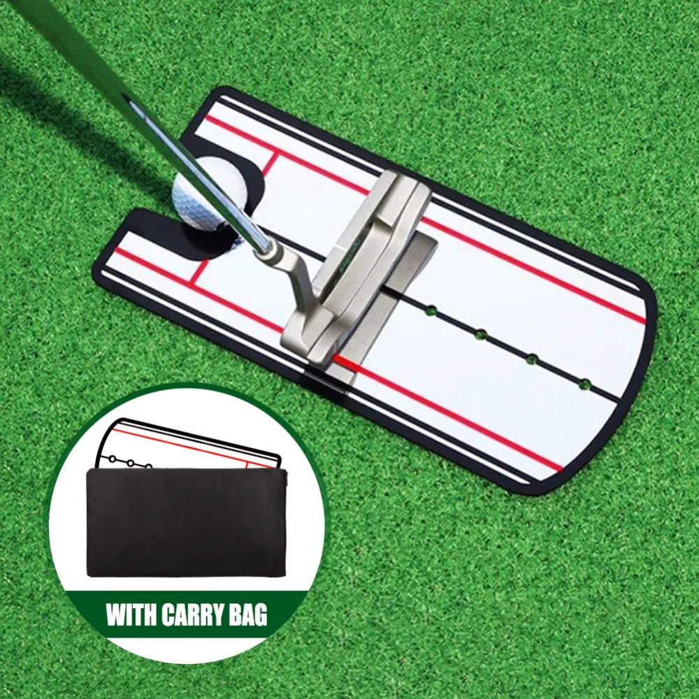 Golf Putting Practice Mirror Putting -  Mirror Alignment Training Aid