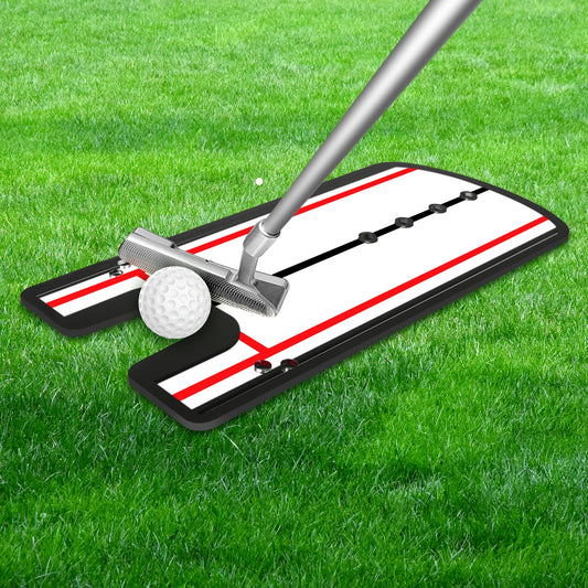 Golf Putting Practice Mirror Putting -  Mirror Alignment Training Aid