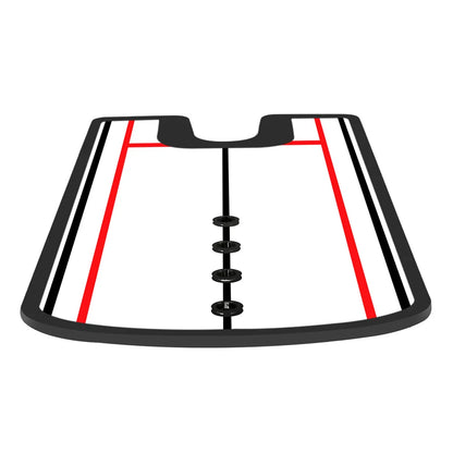 Golf Putting Practice Mirror Putting -  Mirror Alignment Training Aid
