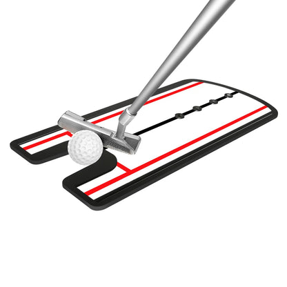 Golf Putting Practice Mirror Putting -  Mirror Alignment Training Aid