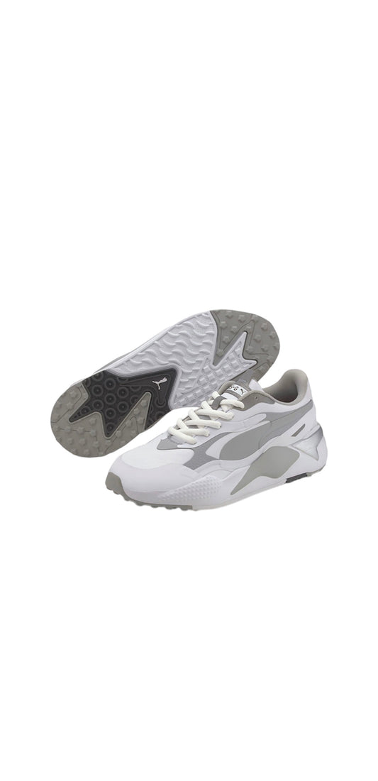 Puma RS-G Golf Shoes - White/Quiet Shade/Quarry